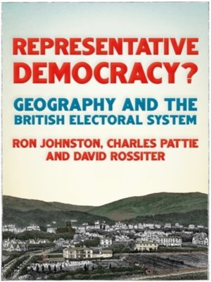 cover image of Representative democracy?